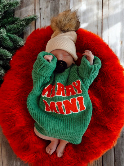 Evergreen Merry Mini Sweater