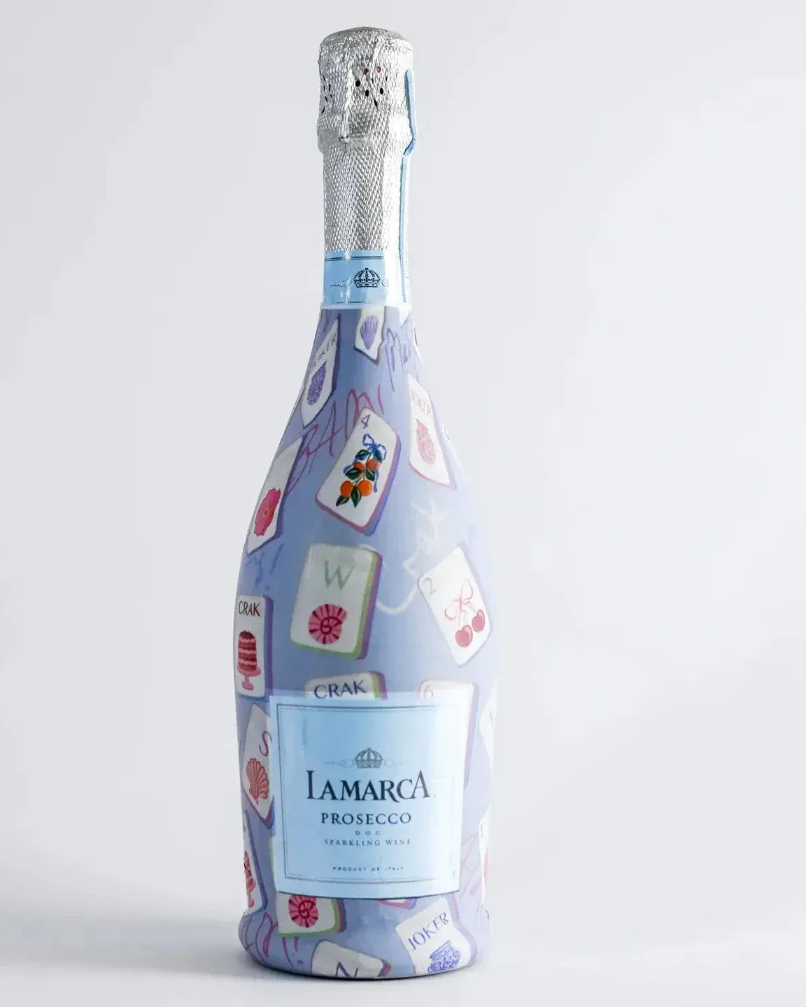 Mahjong Prosecco Bottle Wrap