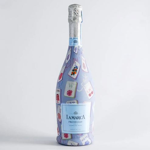 Mahjong Prosecco Bottle Wrap