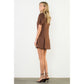 Blaze Suede Dress