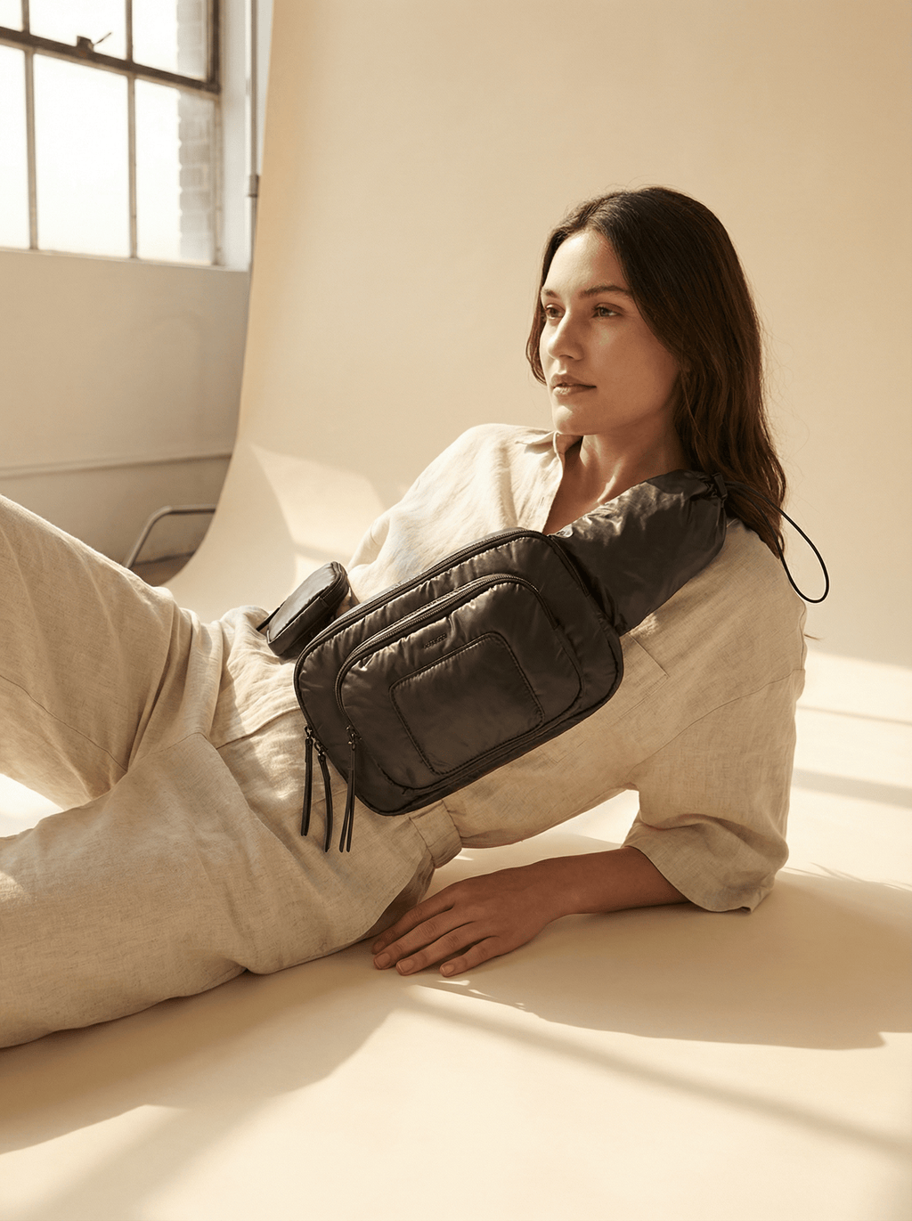 Black Baby Changing Sling