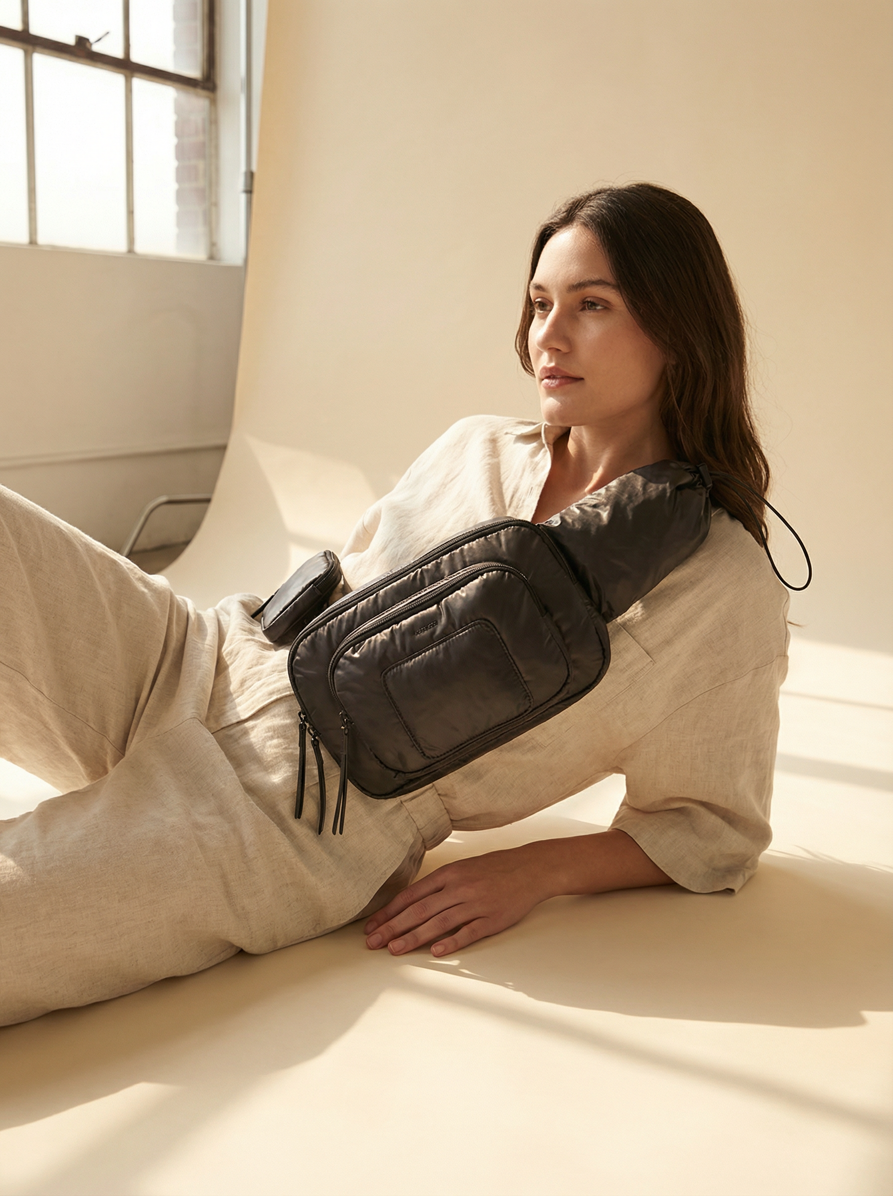 Black Baby Changing Sling