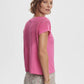 Calloway Boxy Tee - Ibis Rose