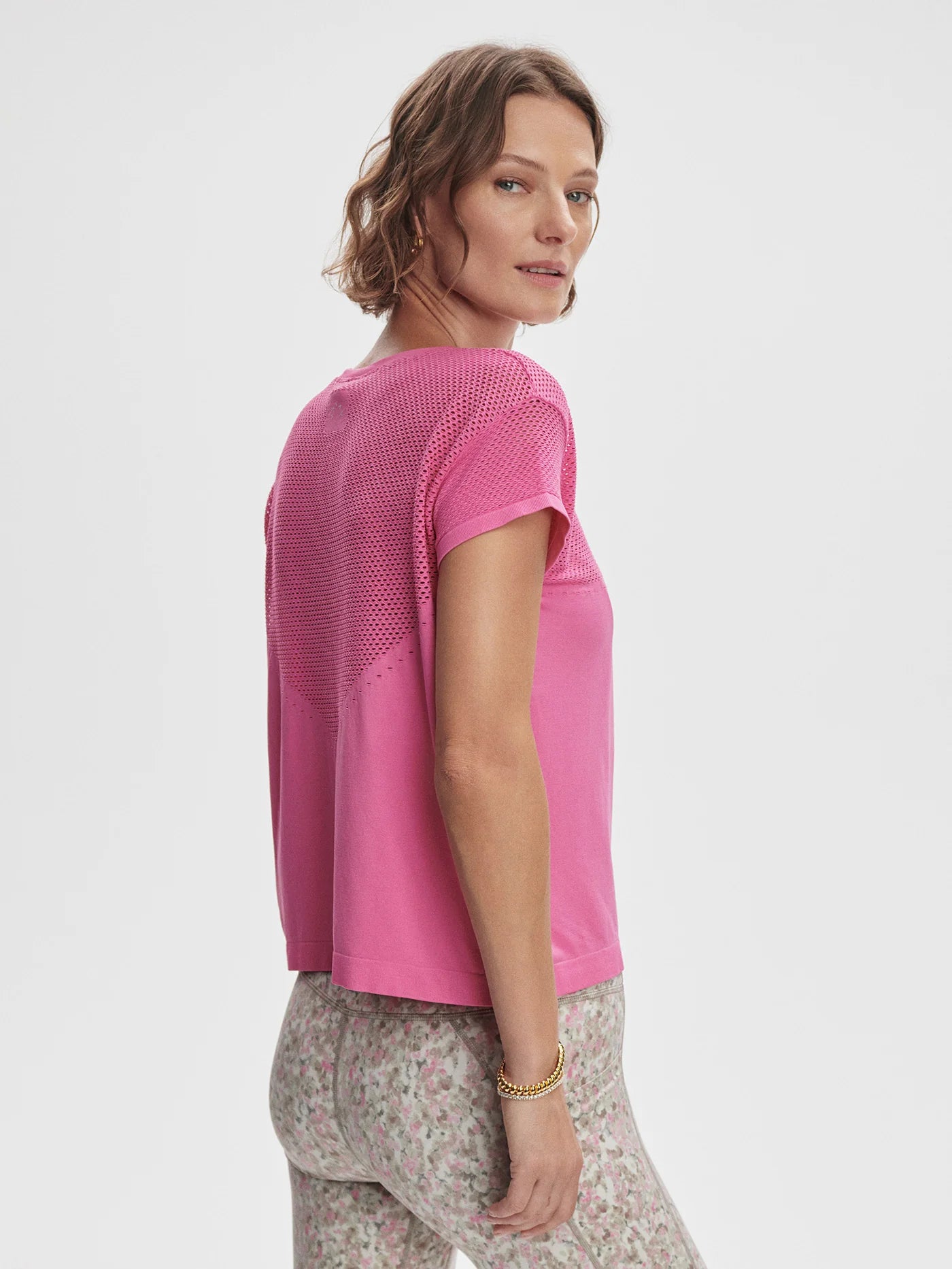 Calloway Boxy Tee - Ibis Rose