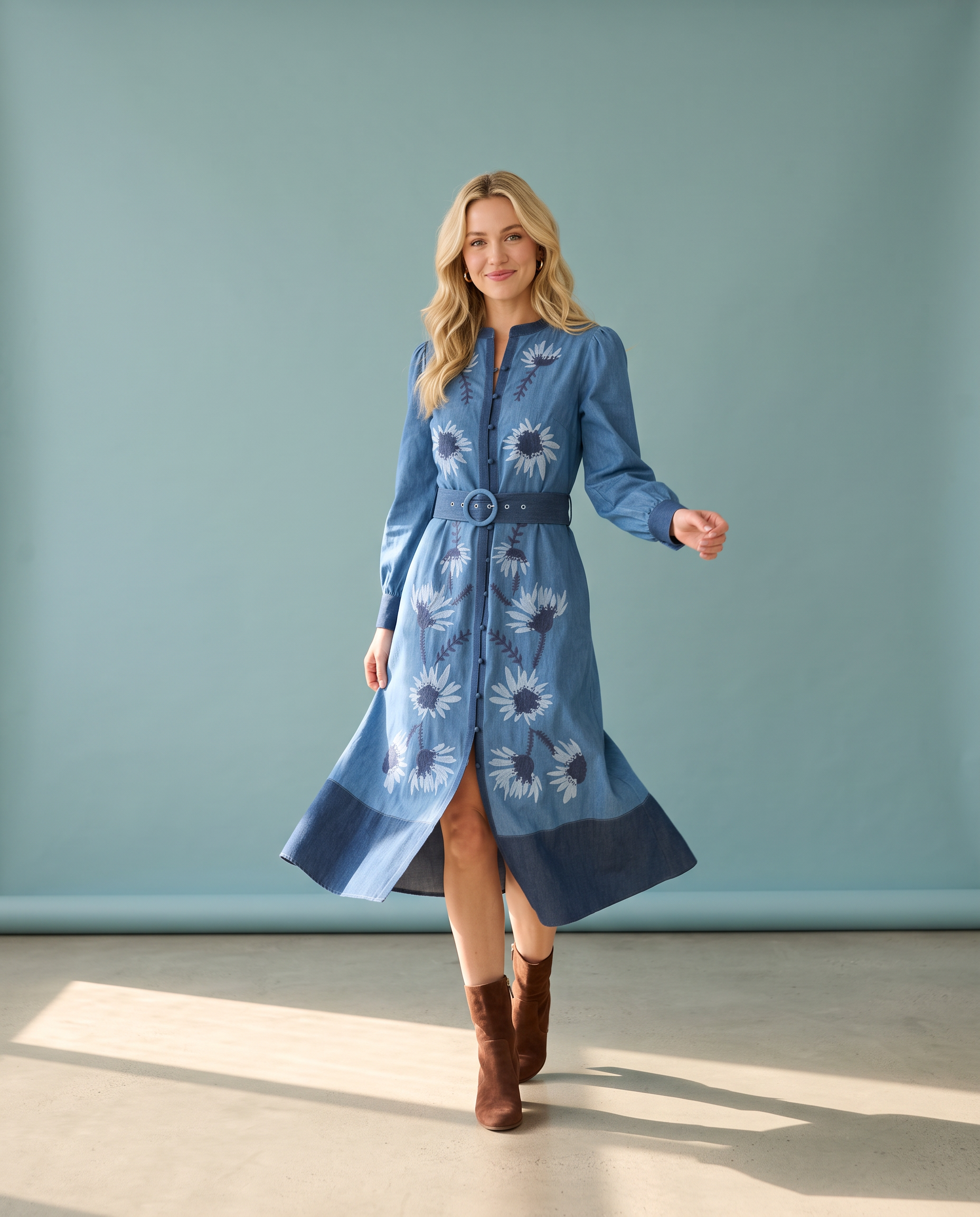 Suzy Chambray Dress