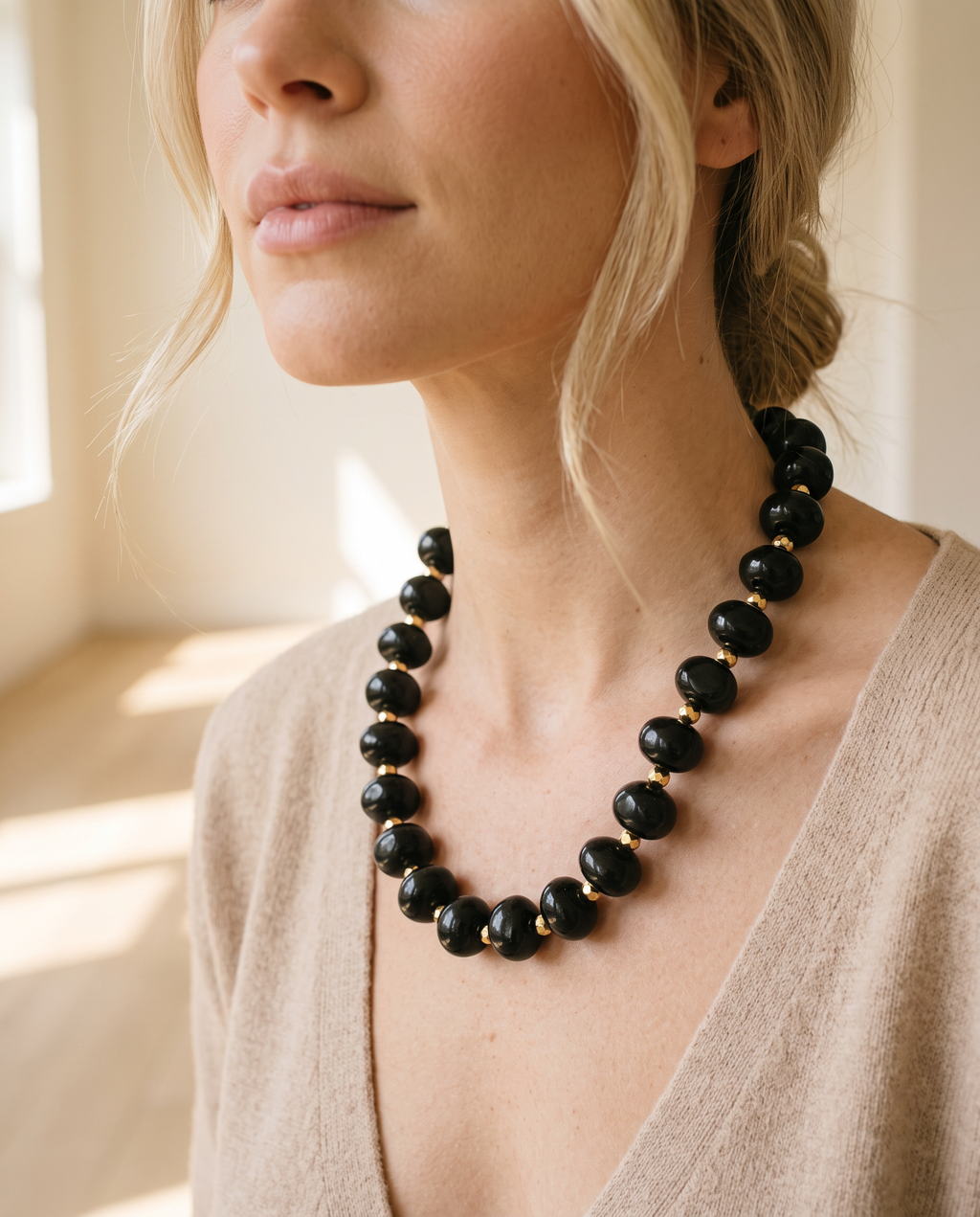 Jet Necklace