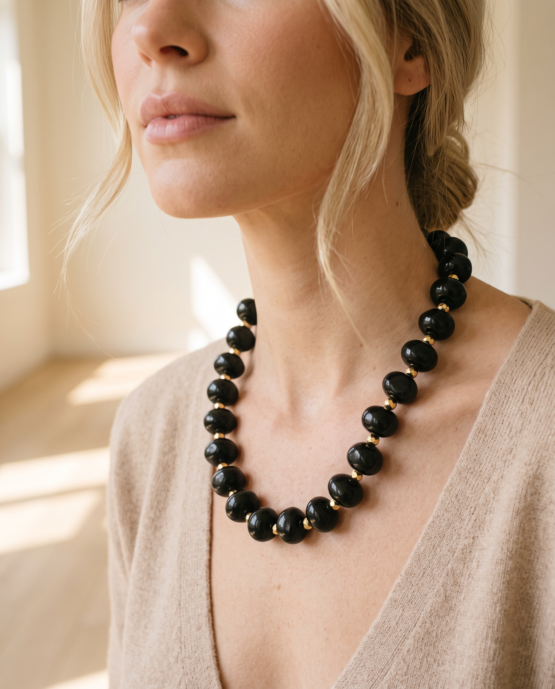 Jet Necklace