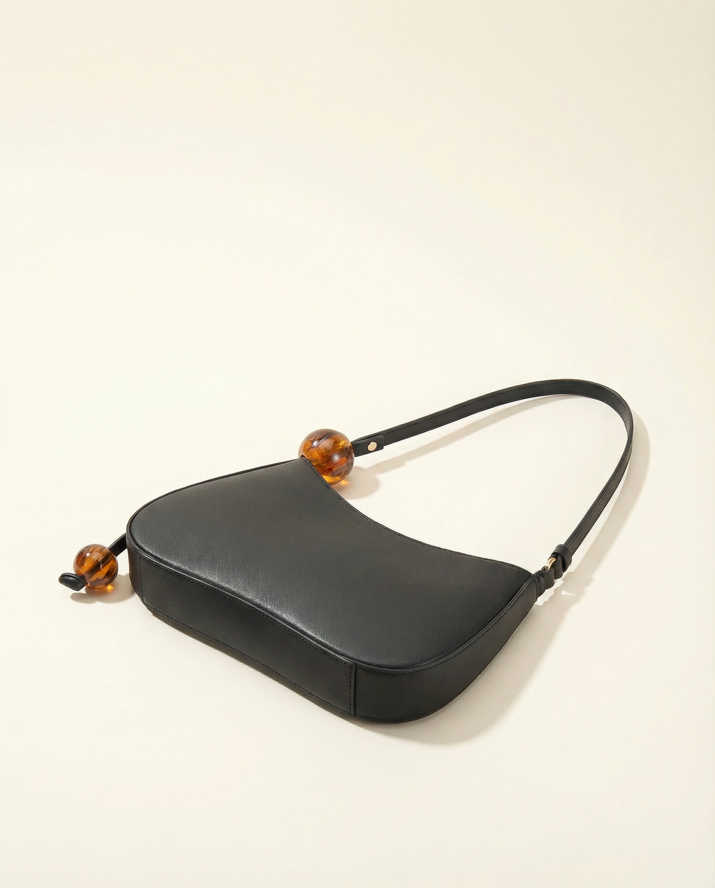 Pilar Black Shoulder Bag