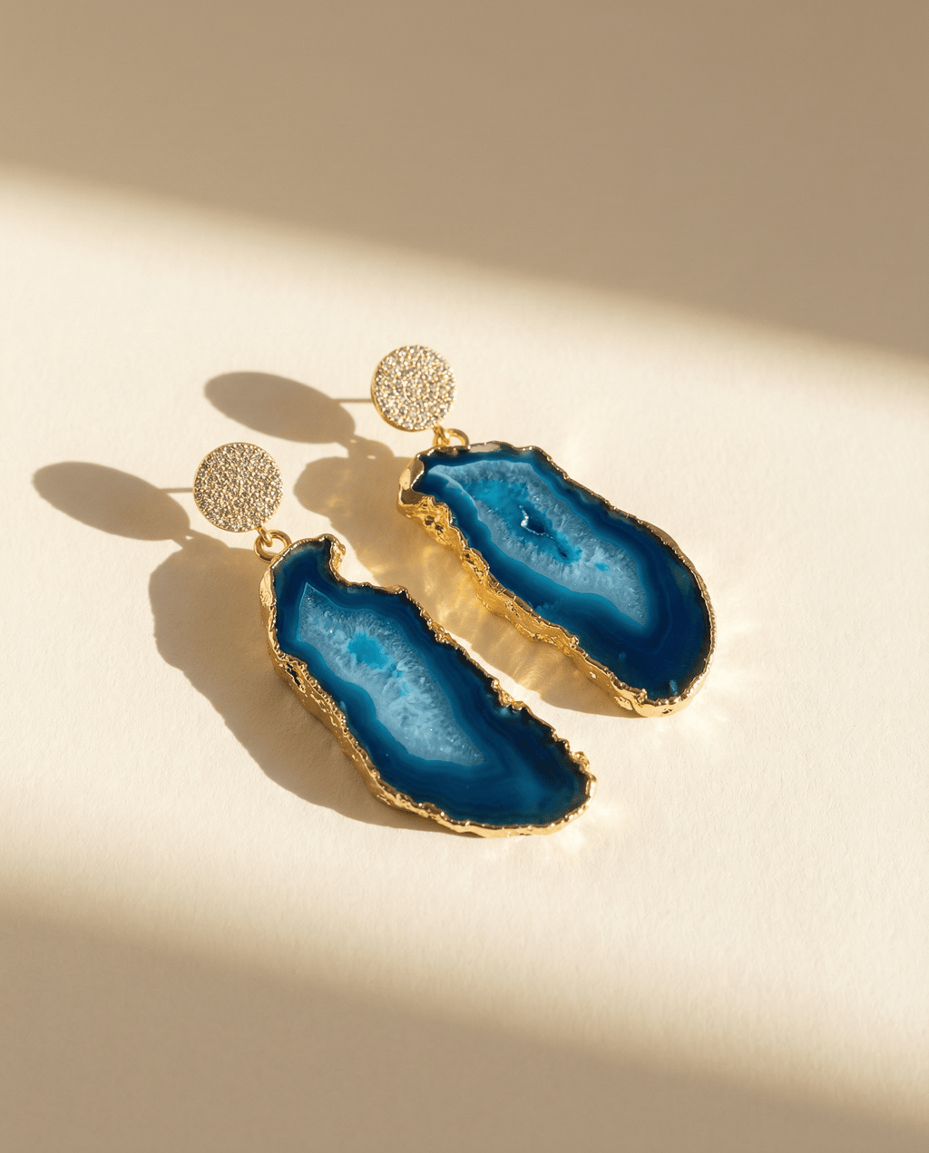 Blue Drift Earrings