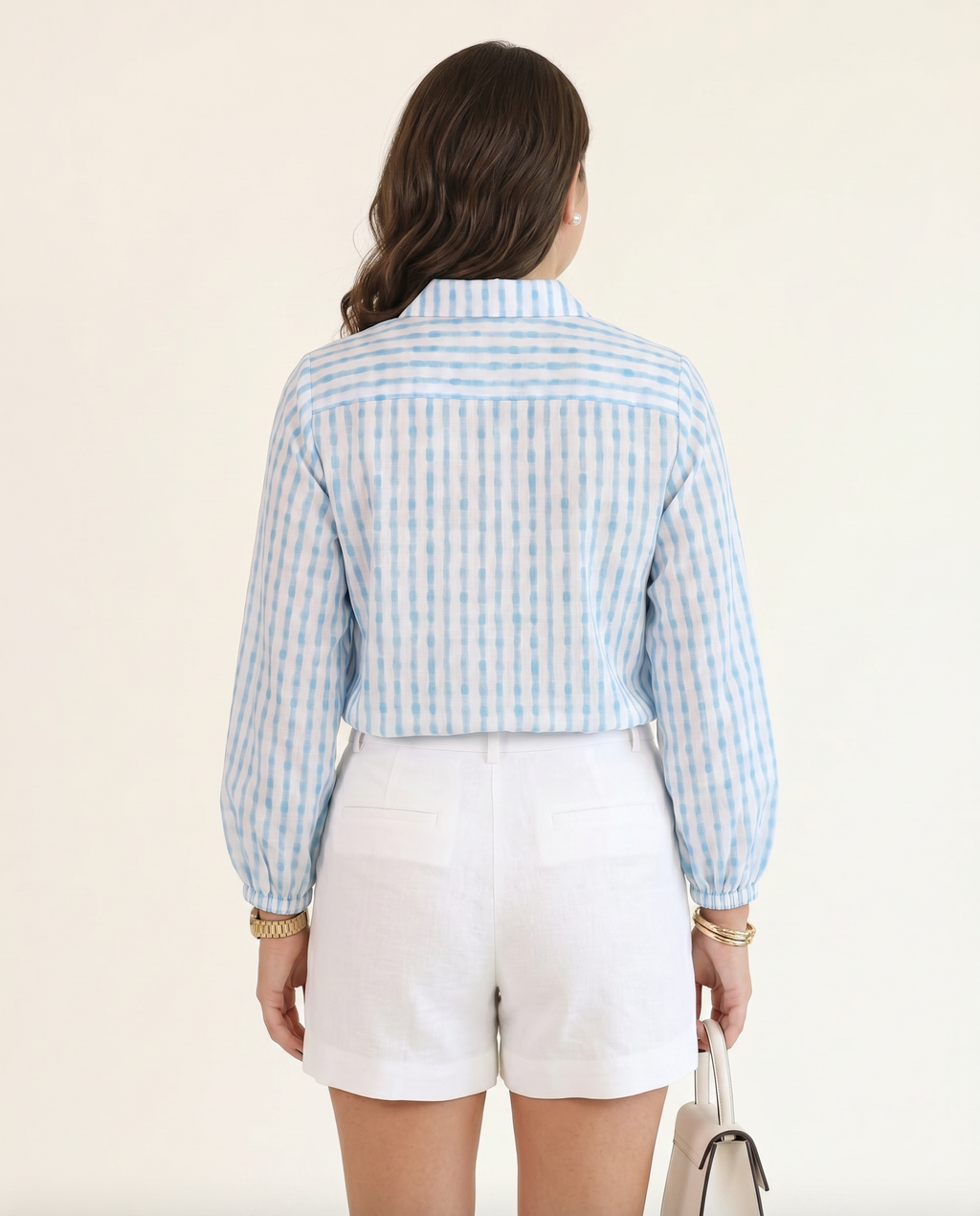 Seabreeze Gingham Top