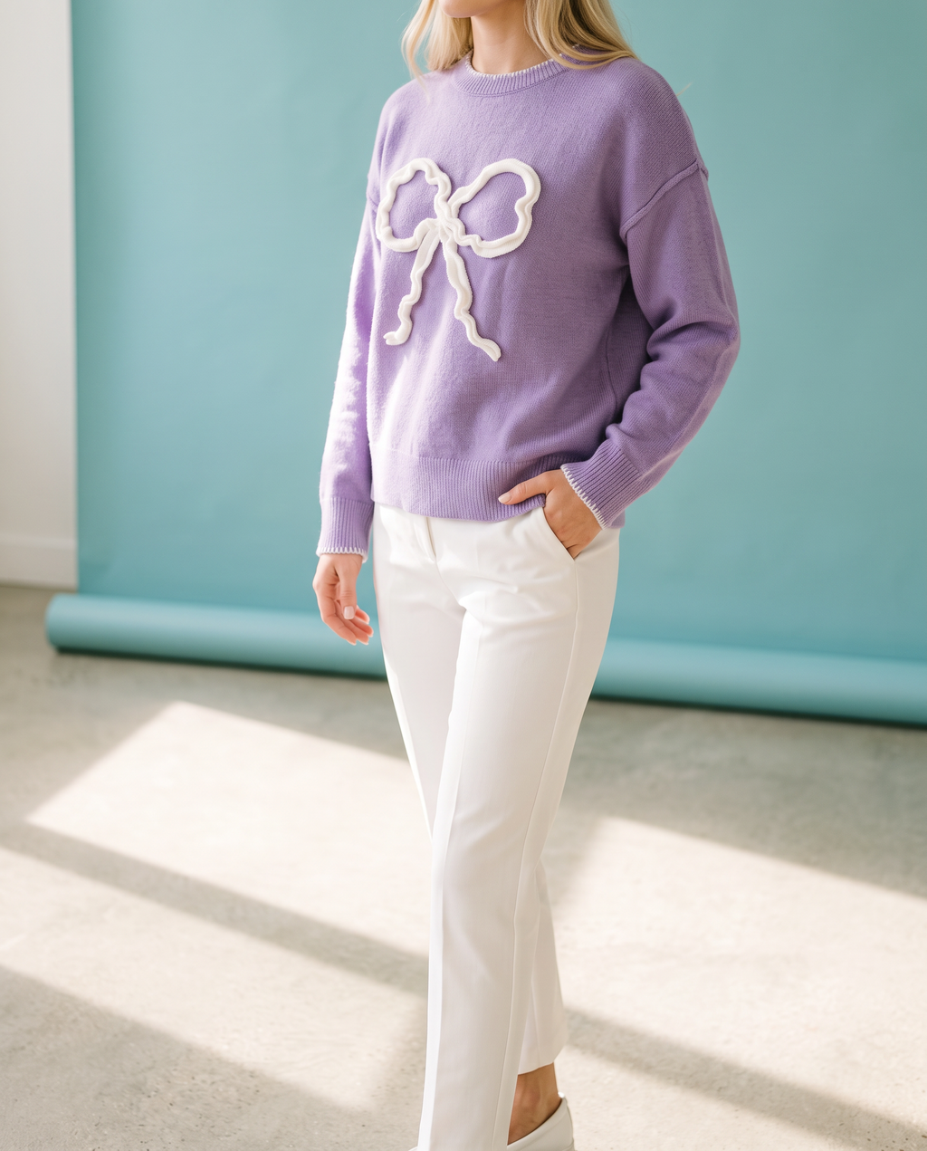 Game-day Bow Sweater