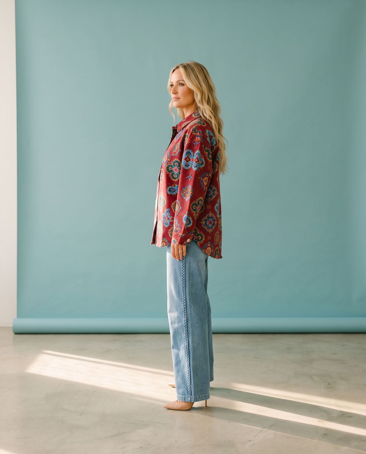 Braided Jeans