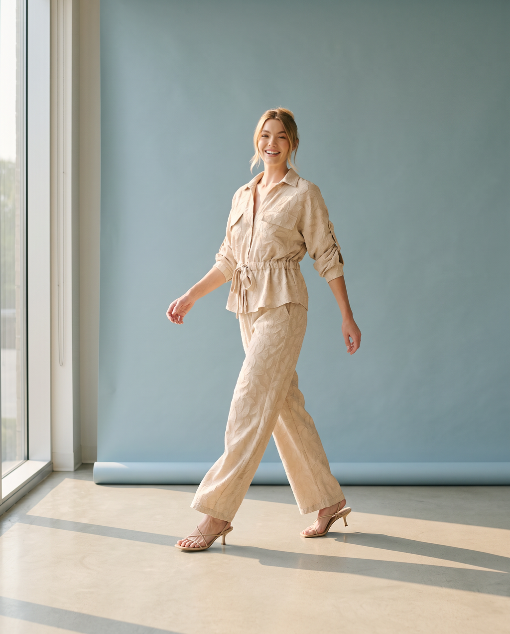 Fall Jacquard Pants