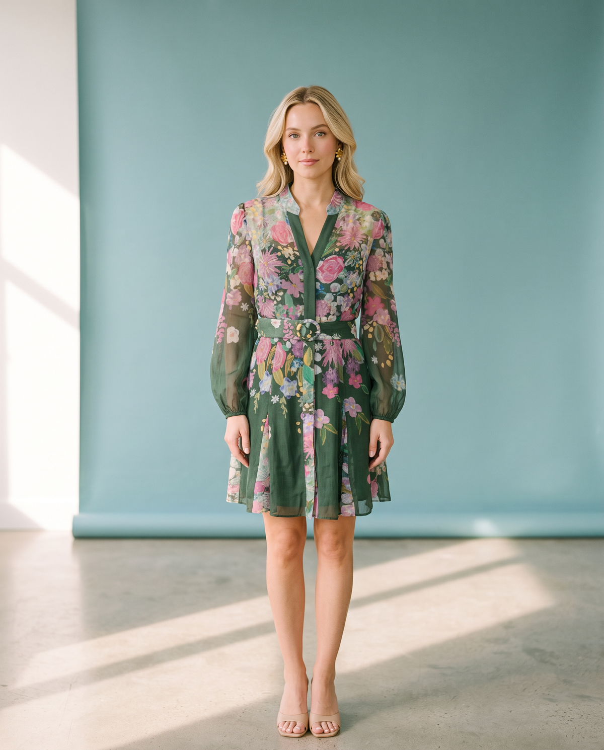Emerald Garden Enchantment Dress