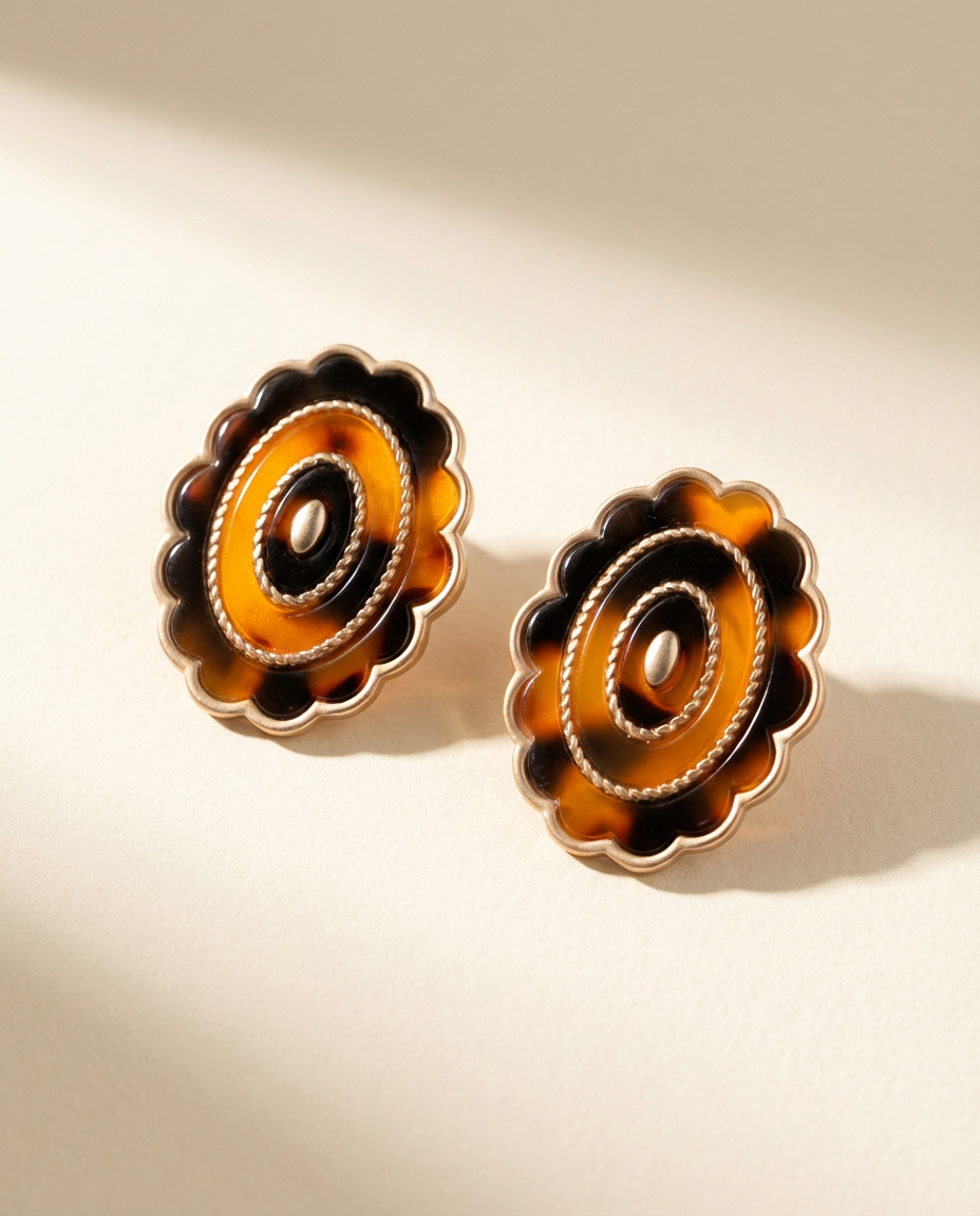 Concho Earrings