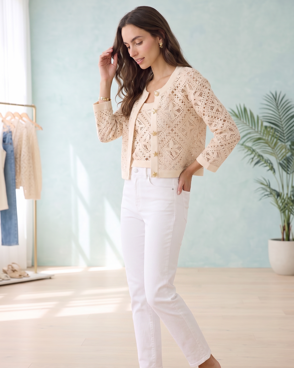 Sea Star Crochet Jacket