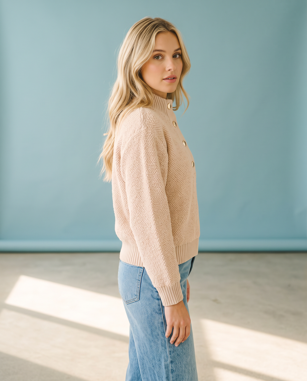 Button Me Up Sweater