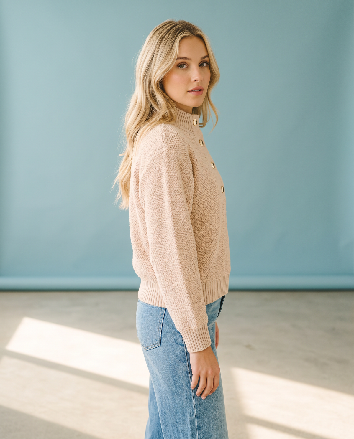 Button Me Up Sweater