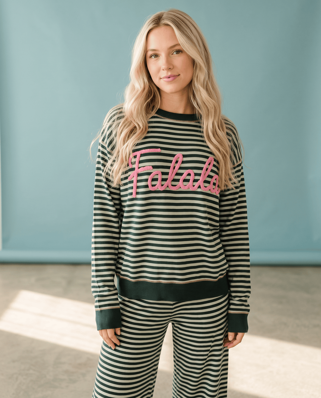 Furry FALALA Sweatshirt & Pants Set