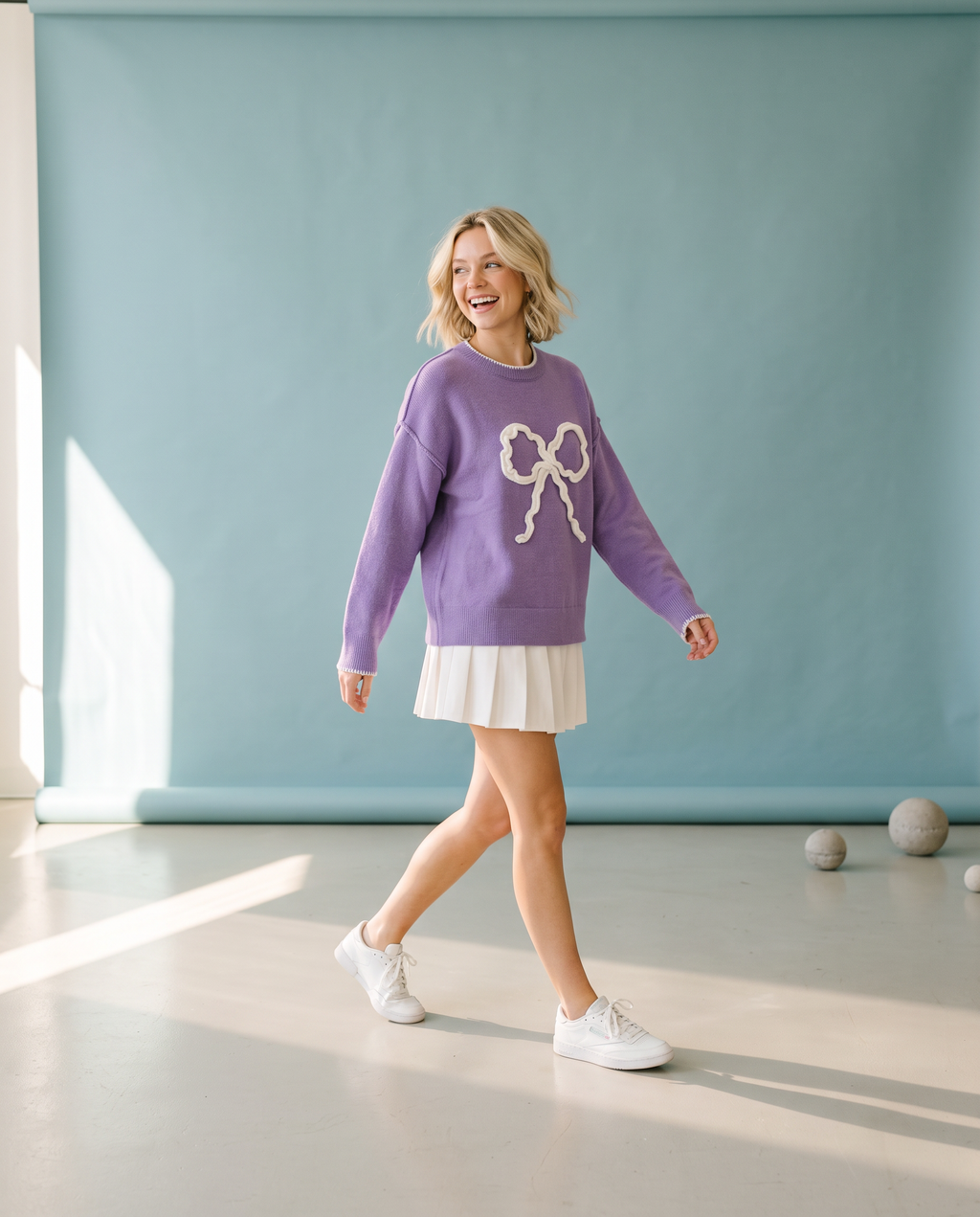 Game-day Bow Sweater