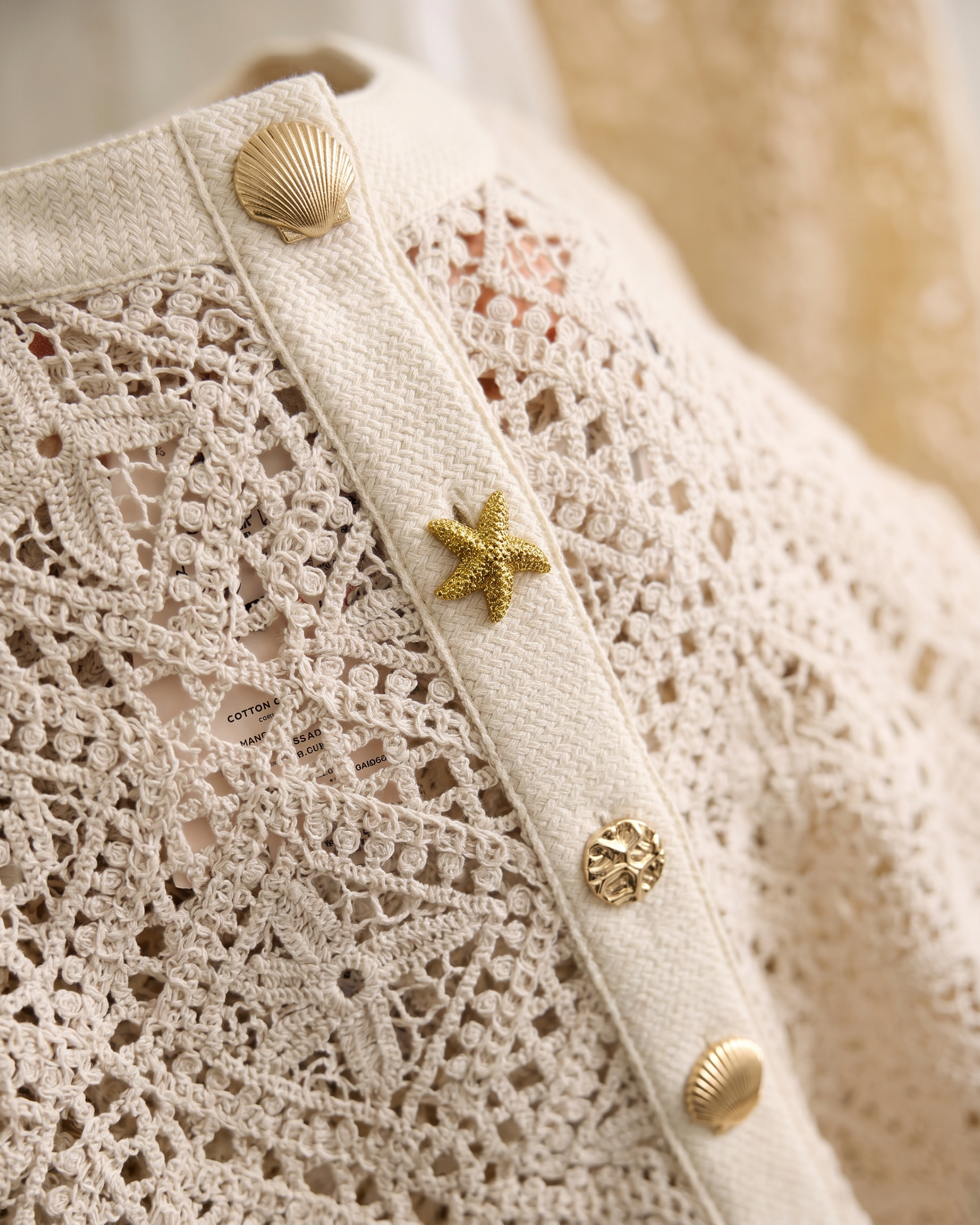 Sea Star Crochet Jacket