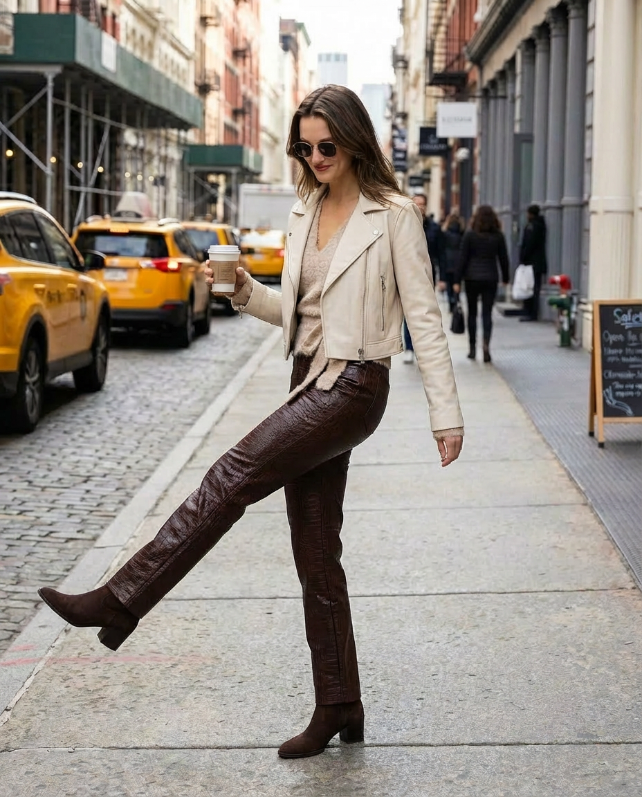 Chocolate Croc Pants