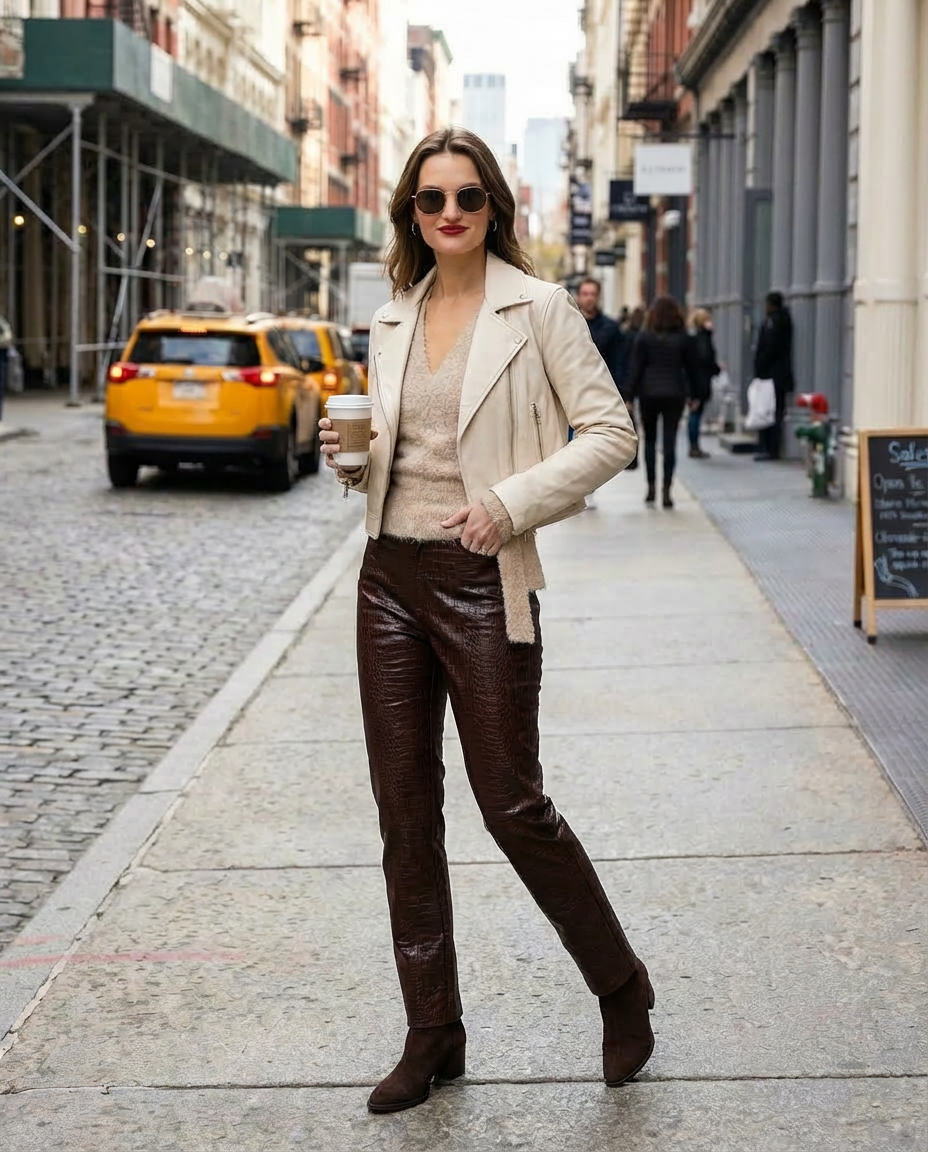 Chocolate Croc Pants