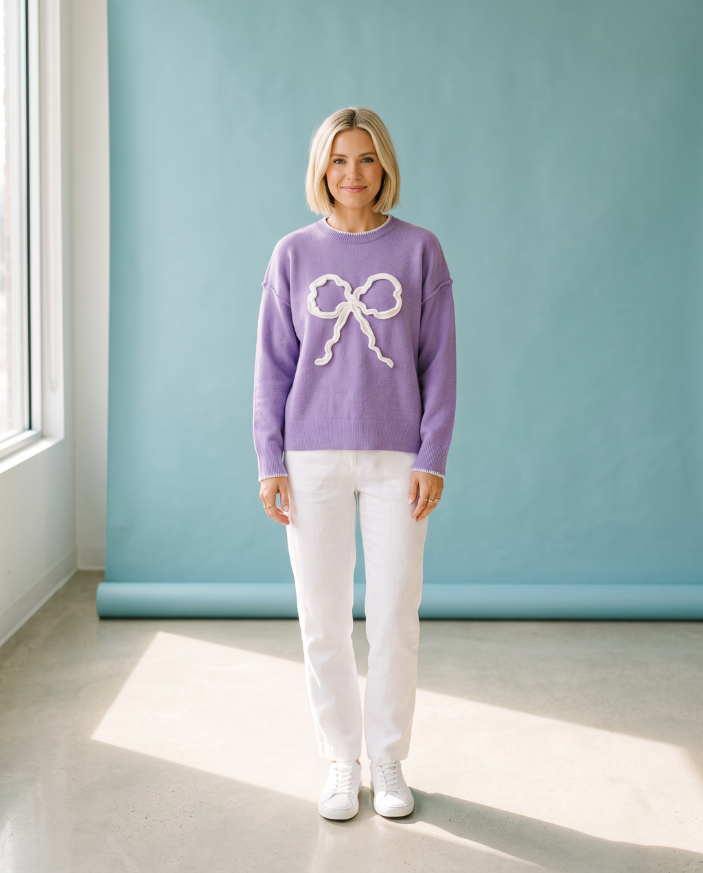 Game-day Bow Sweater