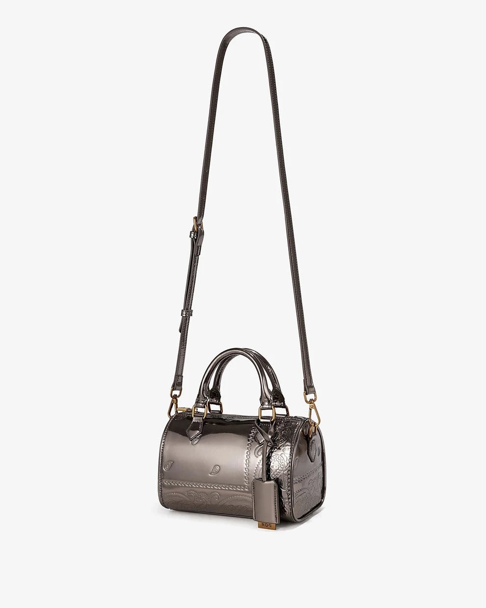 Mini Bronze Barrel Bag