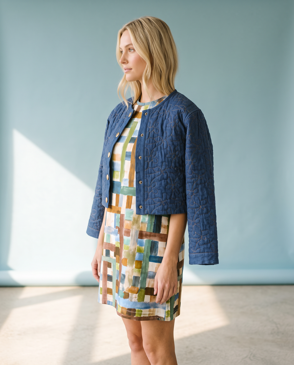 Quinn ReversibleQuilted Jacket