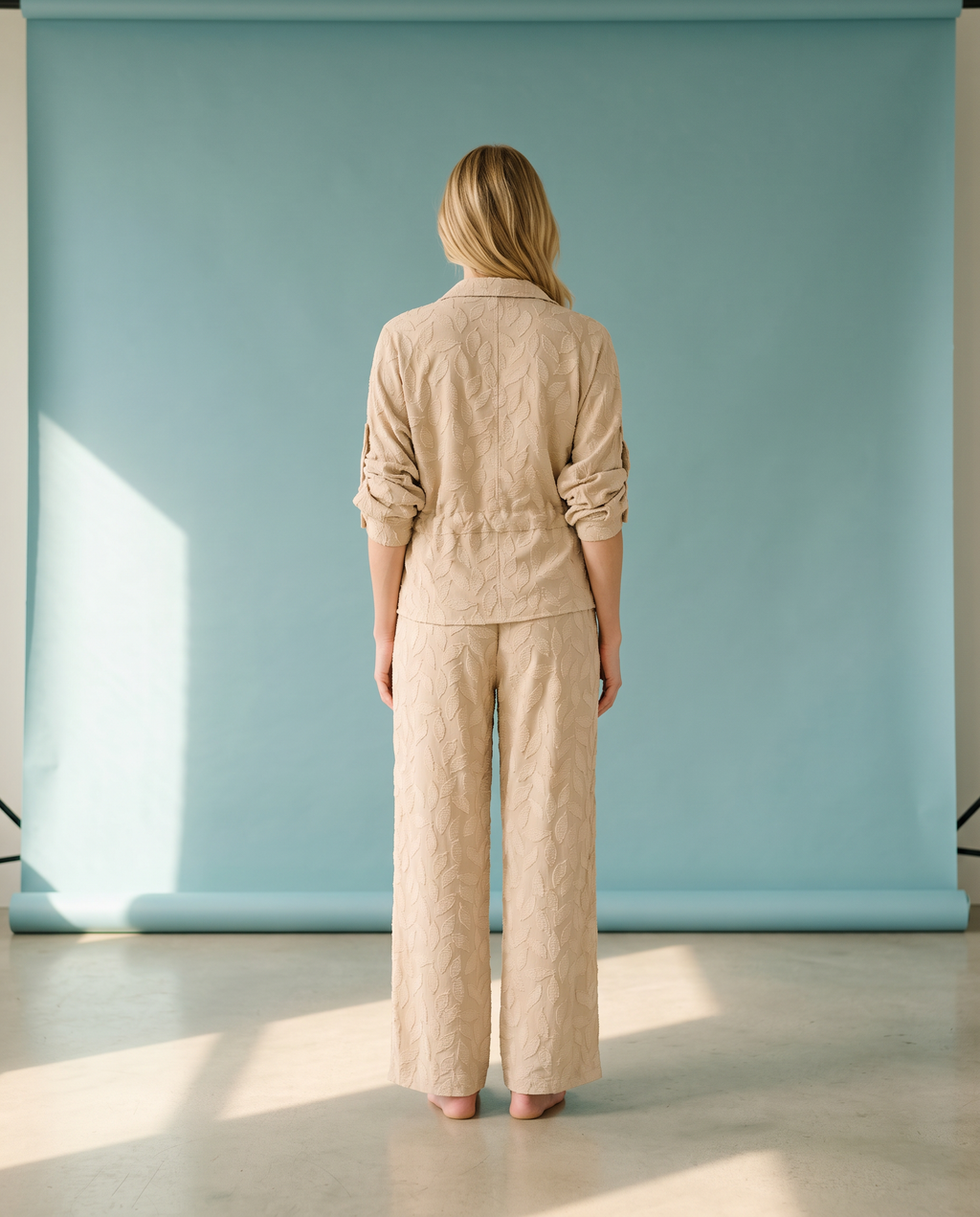 Fall Jacquard Blouse