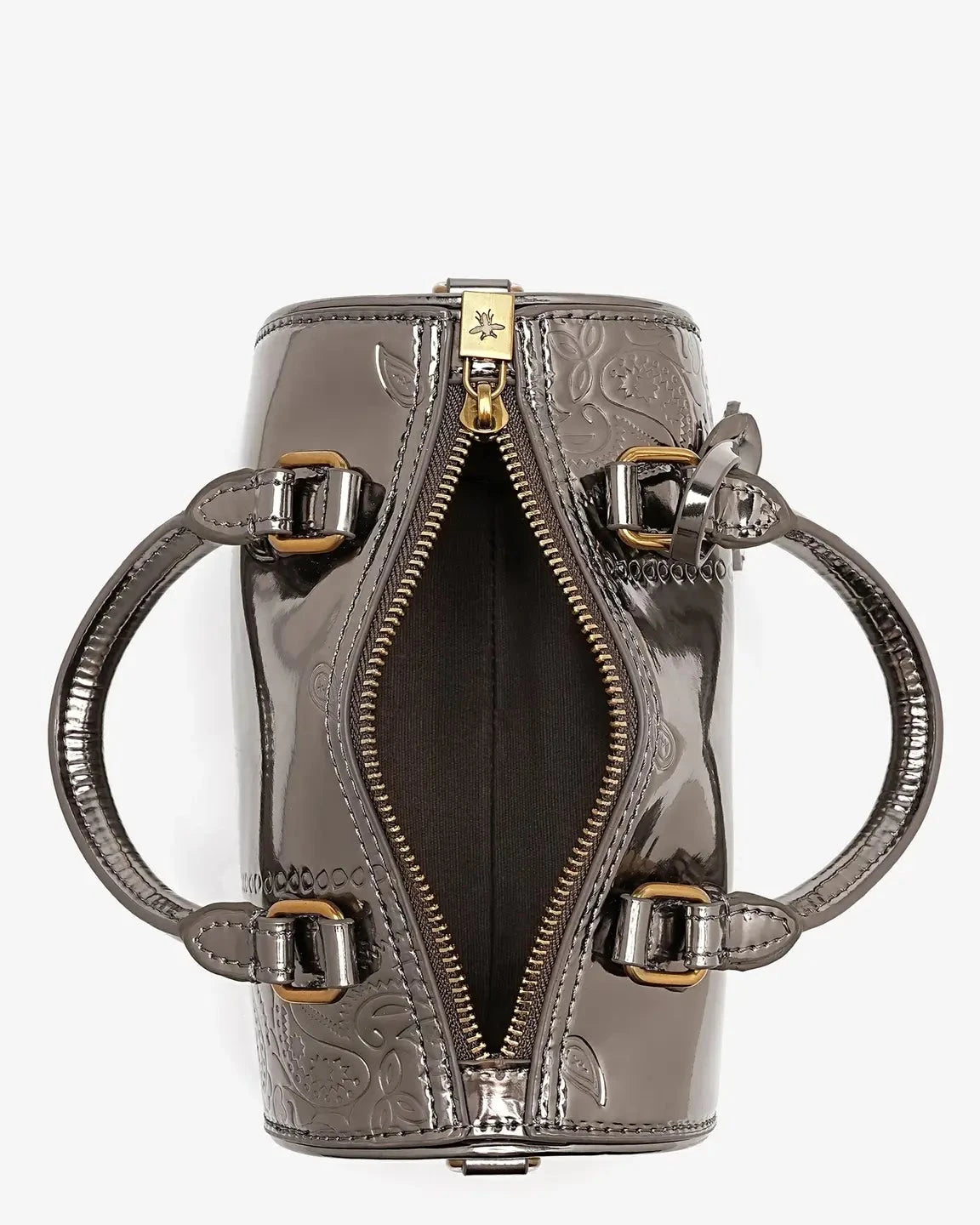 Mini Bronze Barrel Bag