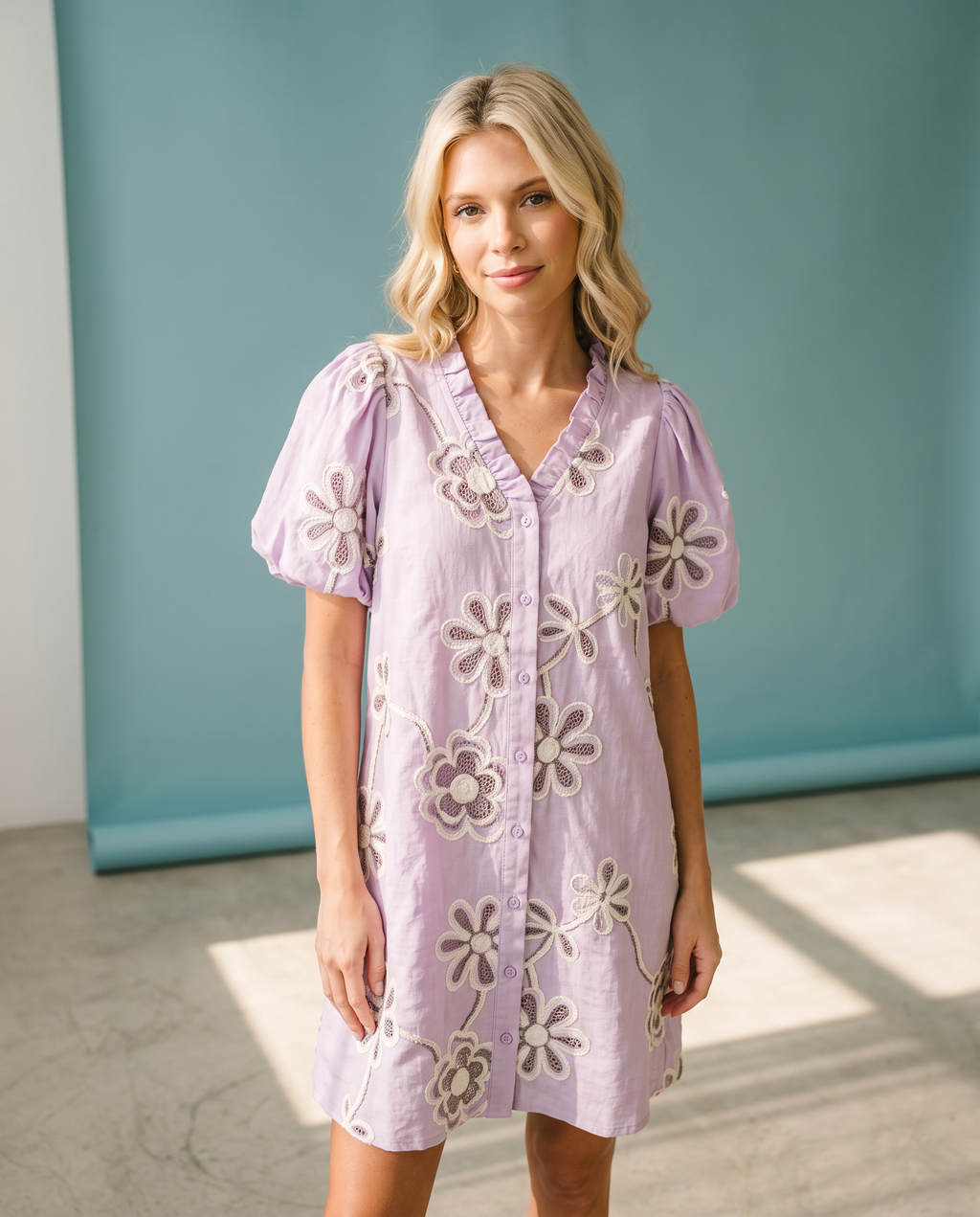 Frog Town Florals Dress