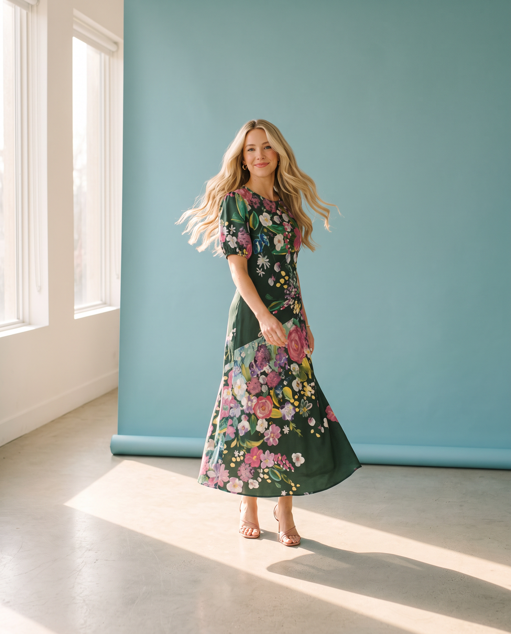 Pretty Emerald Enchantment Dress