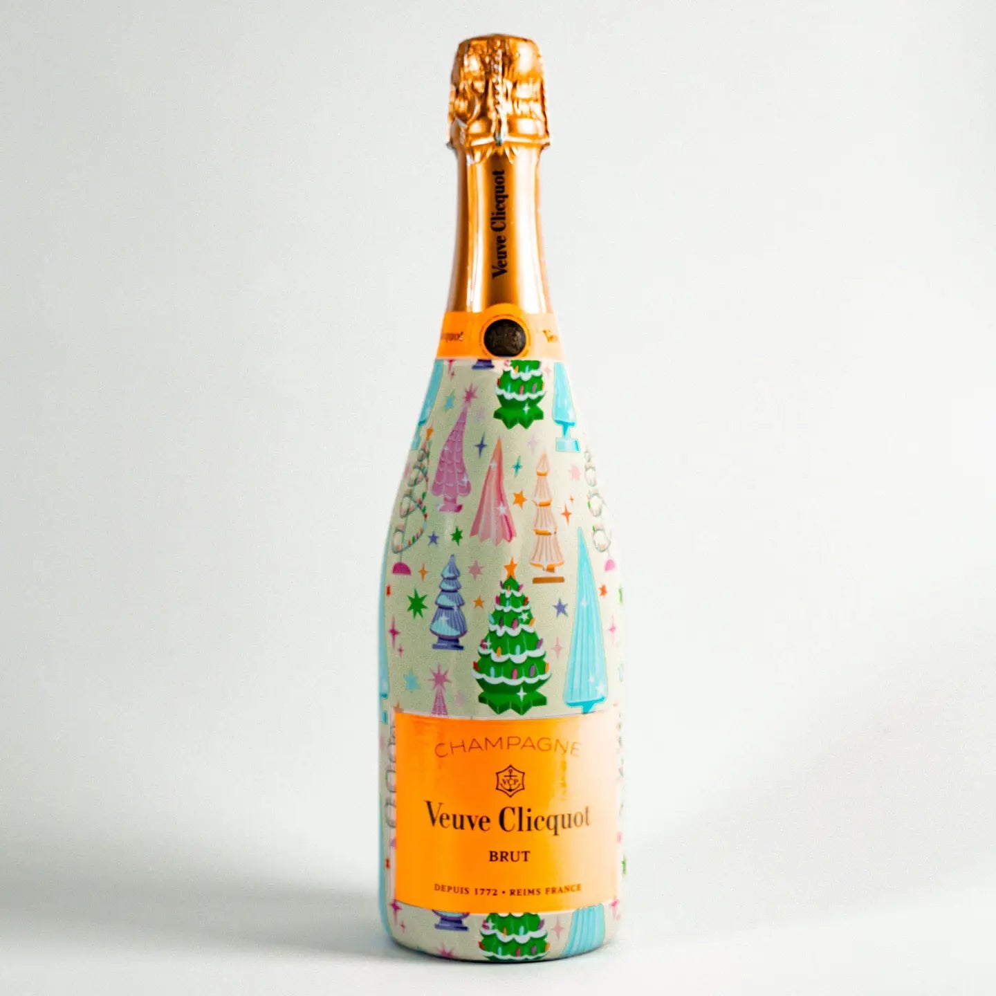 Timeless Trees Champagne Bottle Wrap