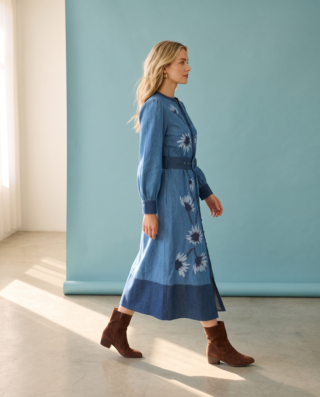 Suzy Chambray Dress