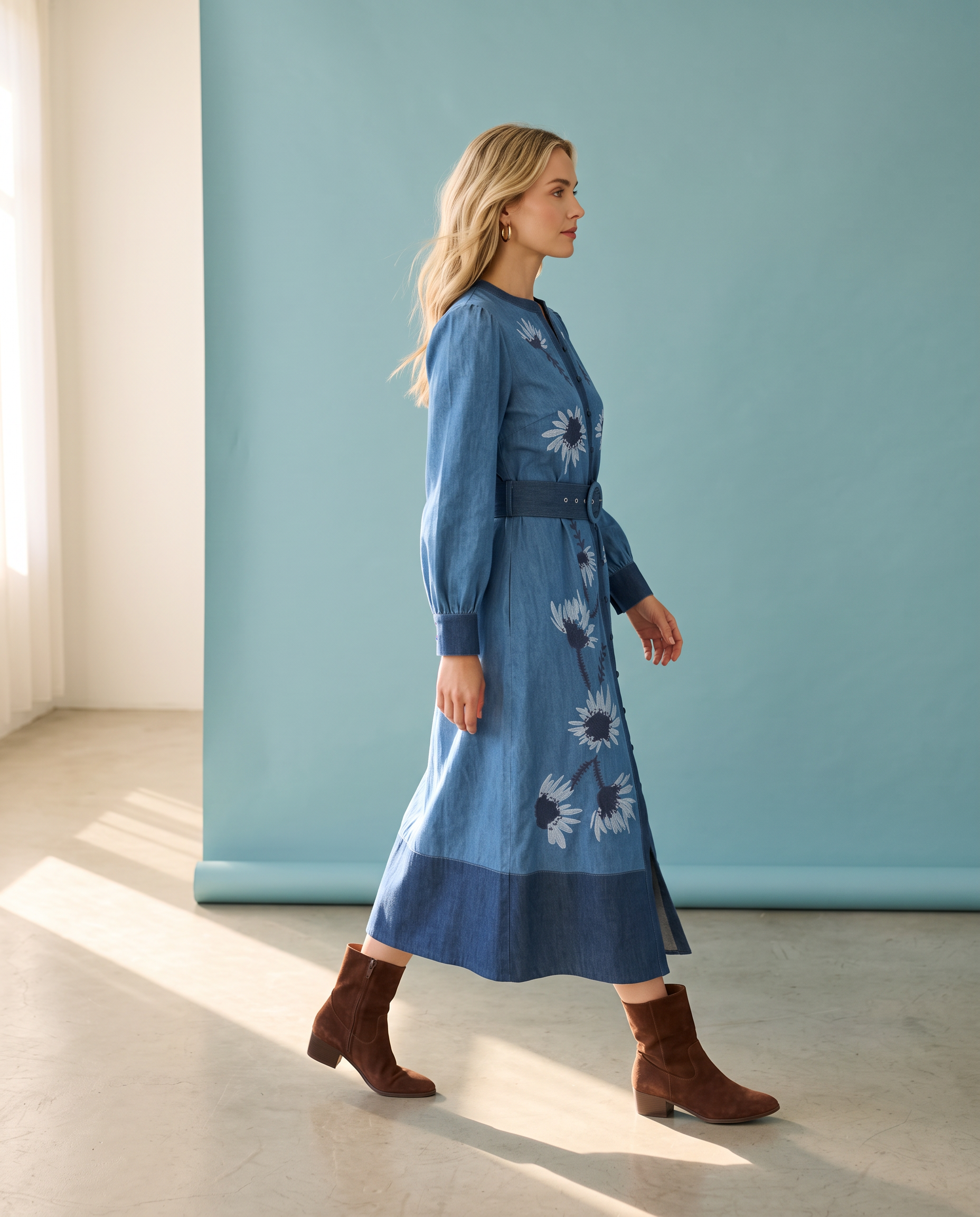 Suzy Chambray Dress