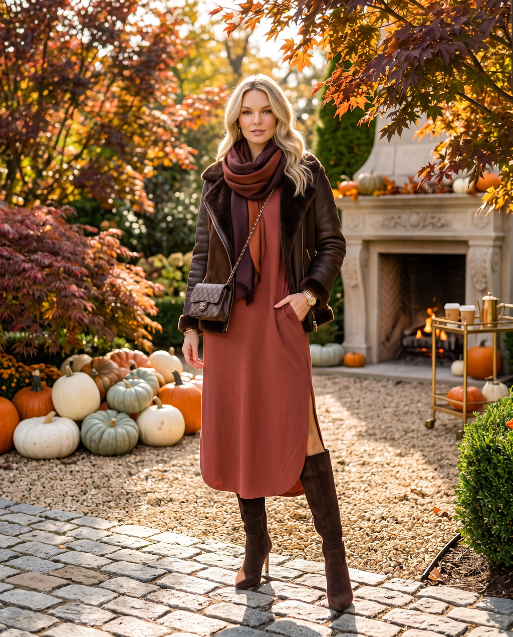 Marsala Butter-soft Dress