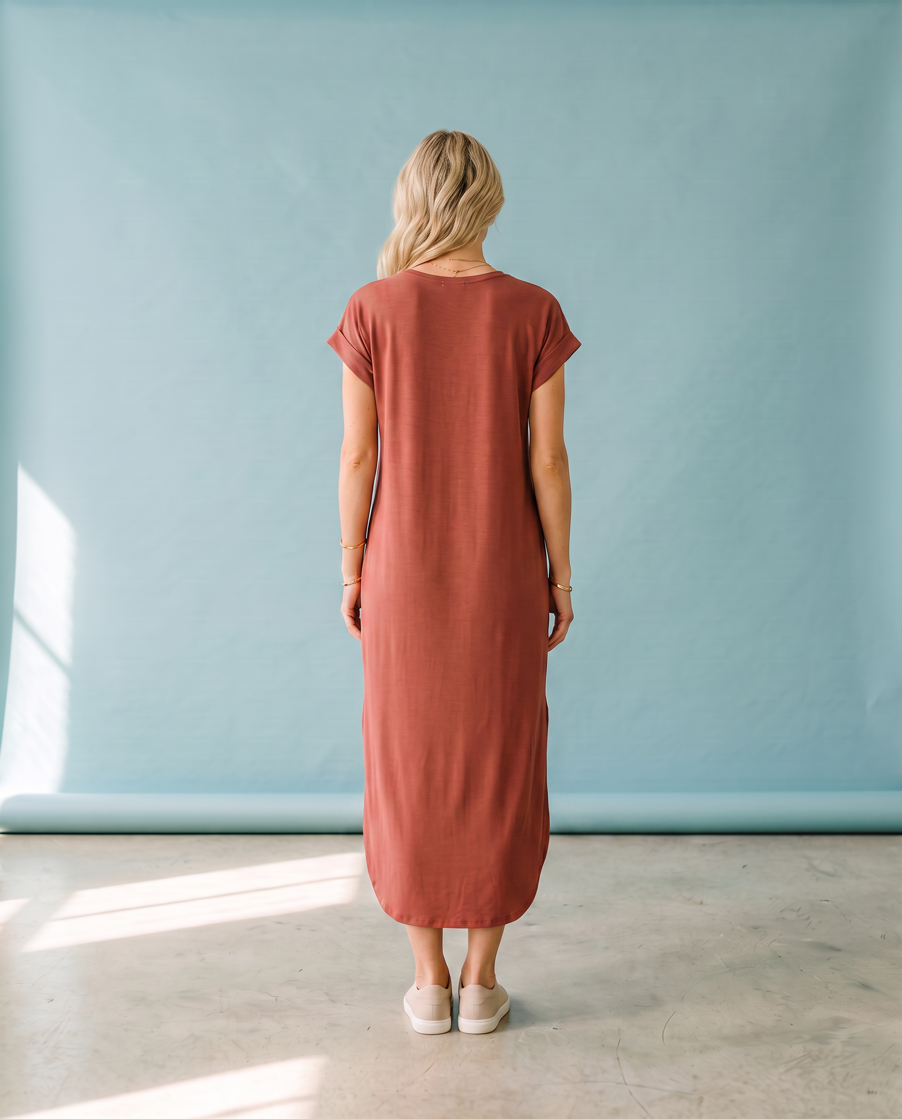 Marsala Butter-soft Dress