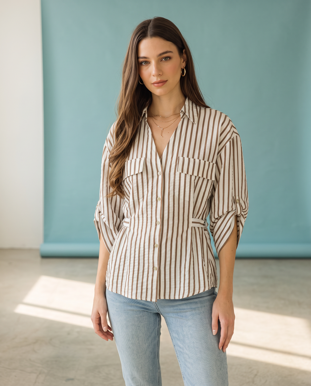 Cider Stripe Top
