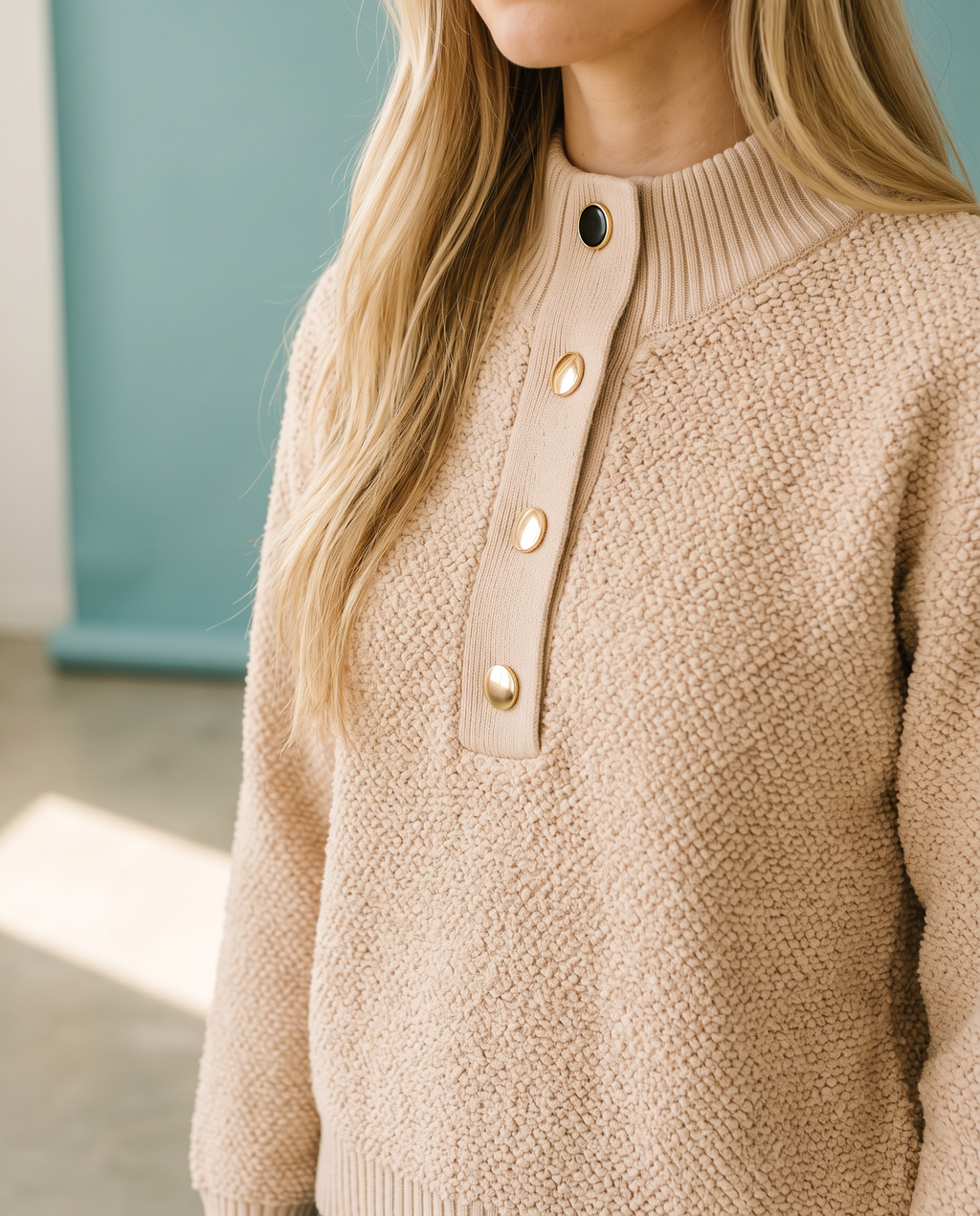 Button Me Up Sweater