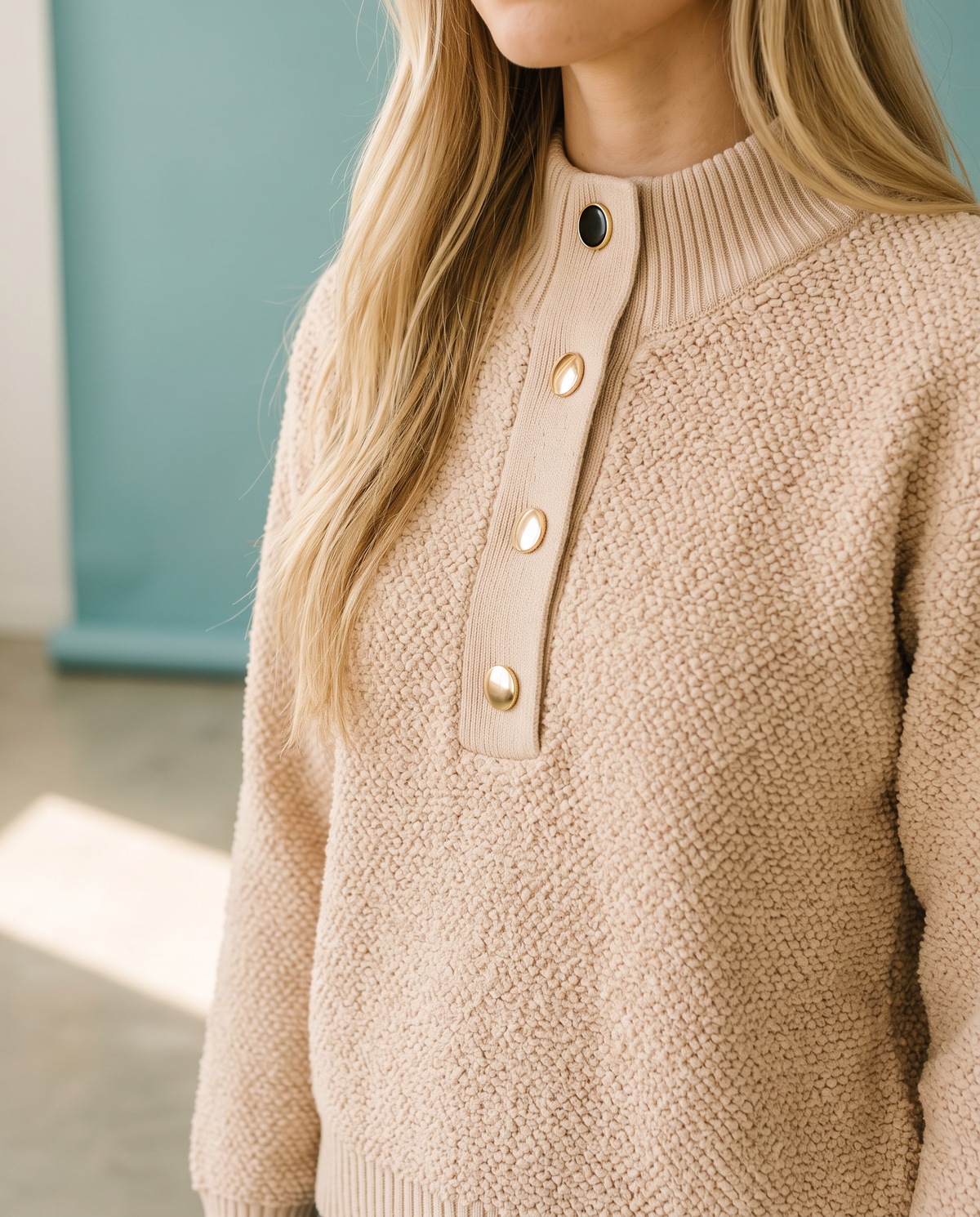 Button Me Up Sweater