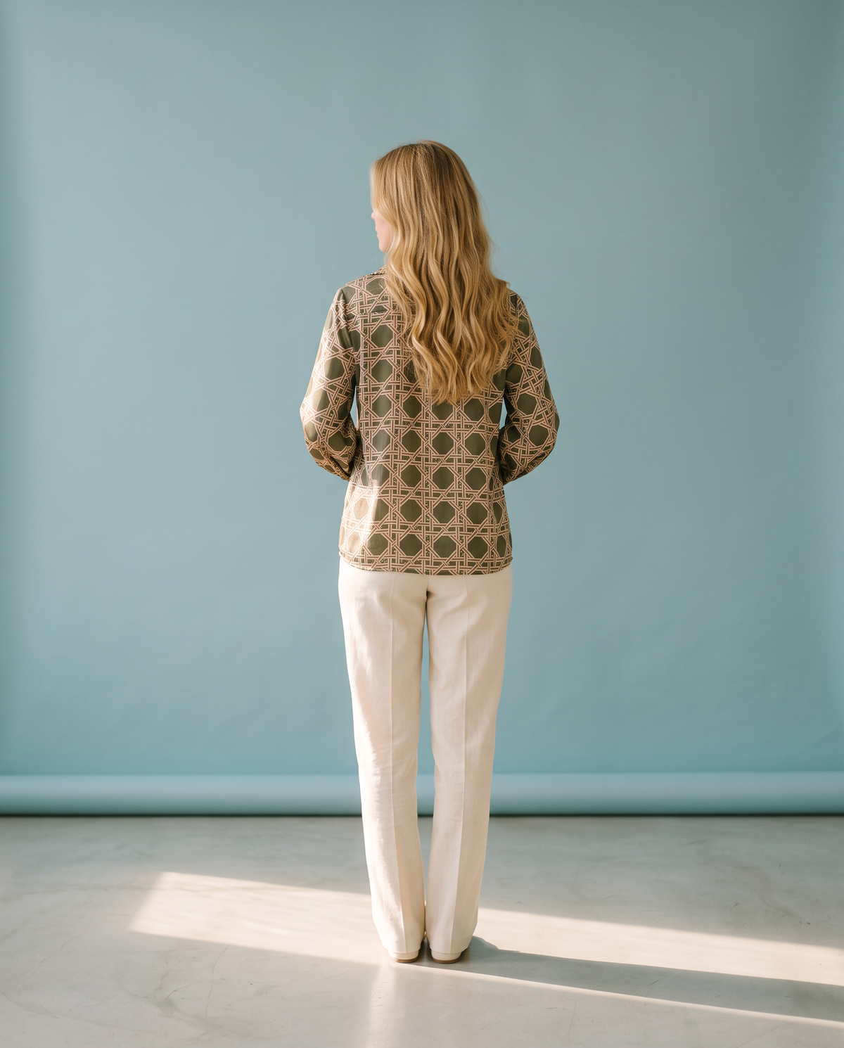 Sage & Chain Tunic Top
