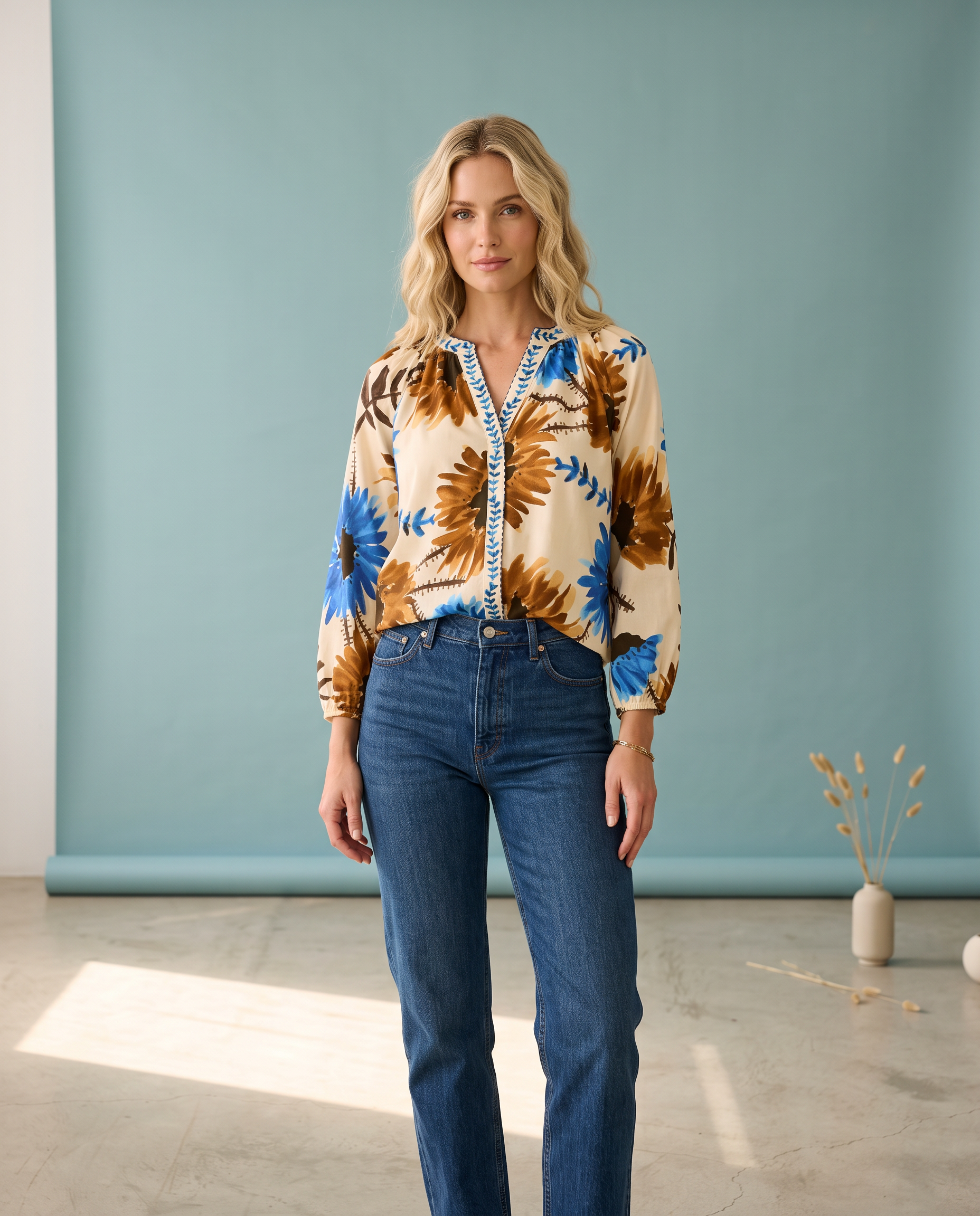 Sunflower Haze Top