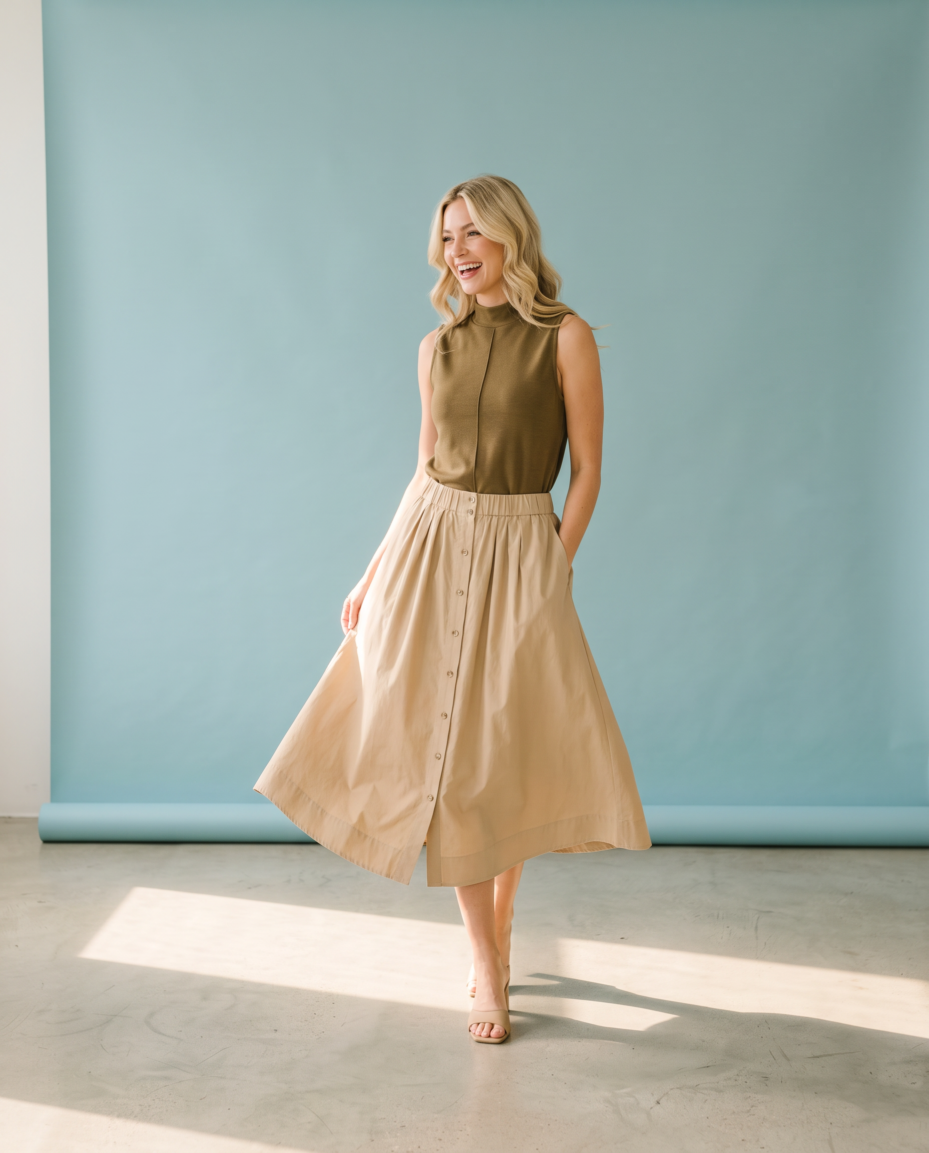 The Latte Run Skirt