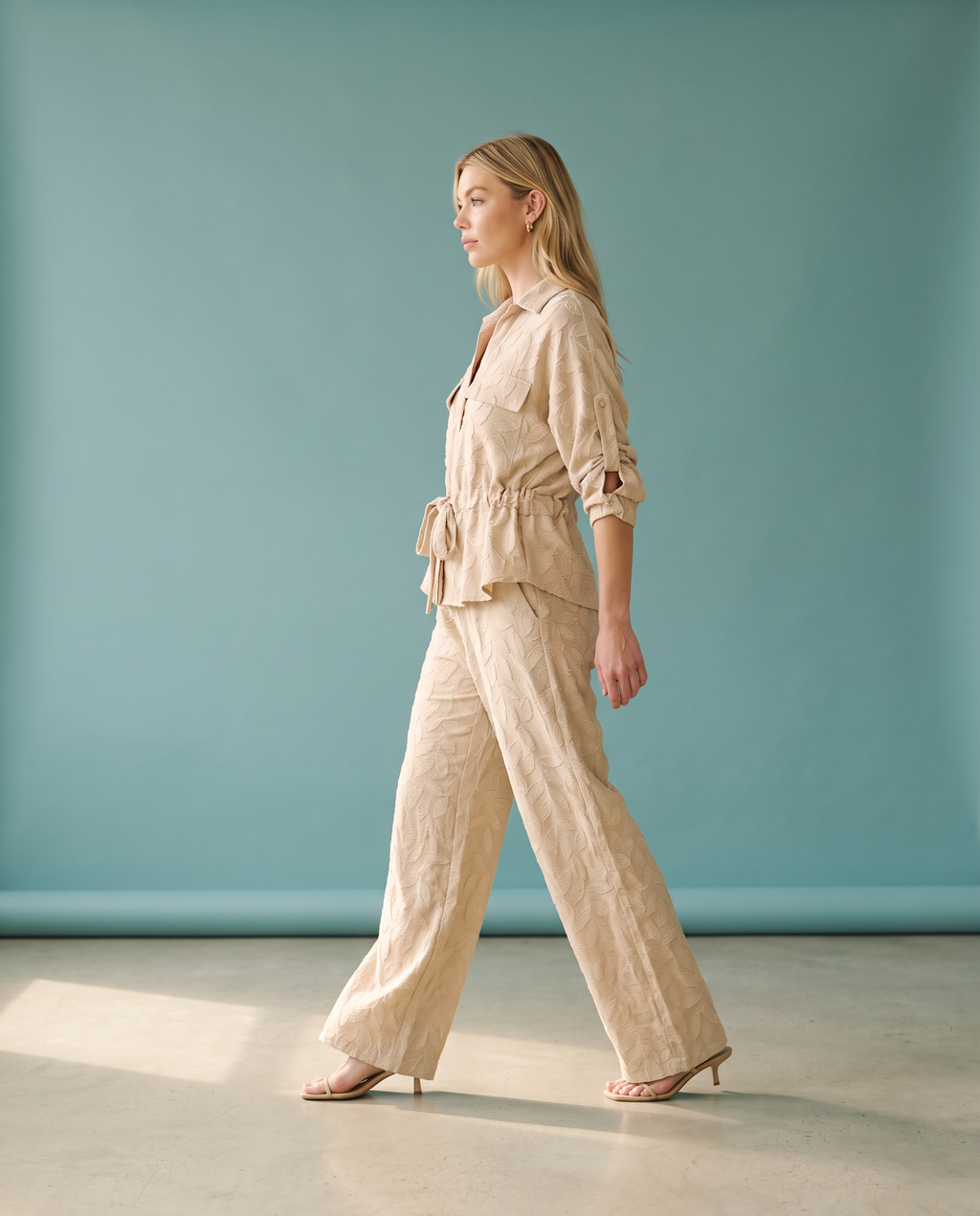 Fall Jacquard Blouse