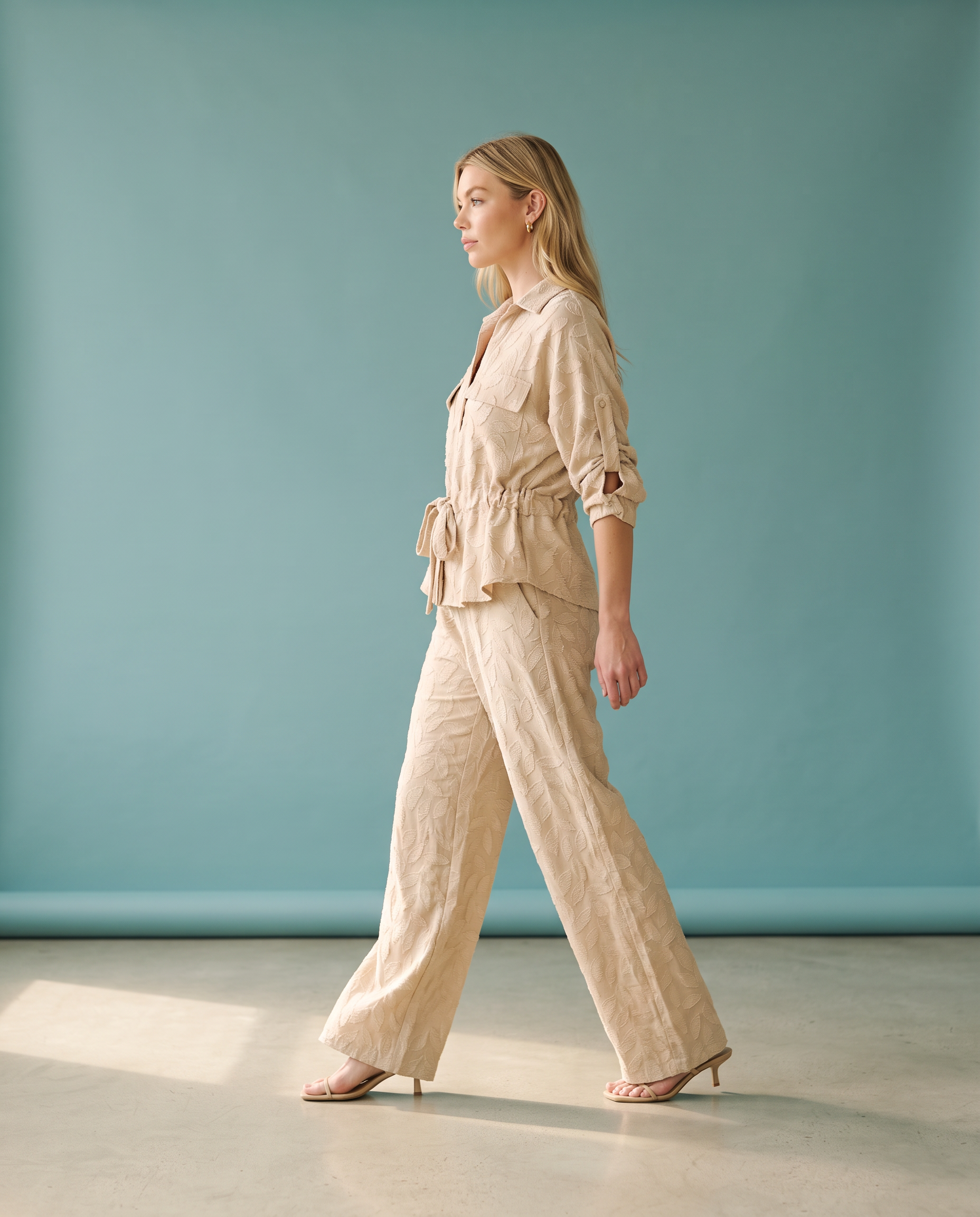 Fall Jacquard Blouse