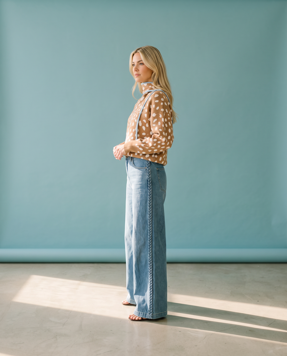 Braided Jeans