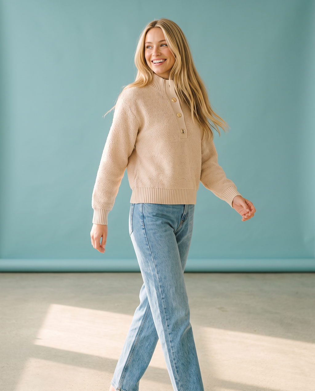 Button Me Up Sweater