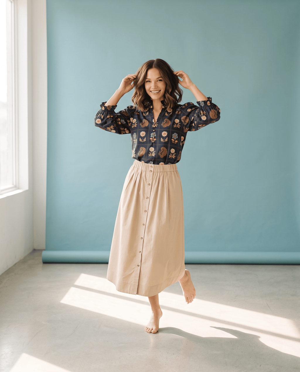 Wildflower Harvest Top